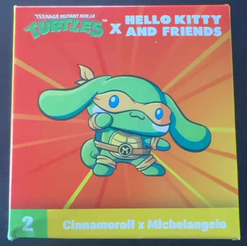 In Stock, a Complete Set of 12 Models, 2025 New Mcdonald's Sanrio Hello Kitty Teenage Mutant Ninja Turtles Co-Branded Toys