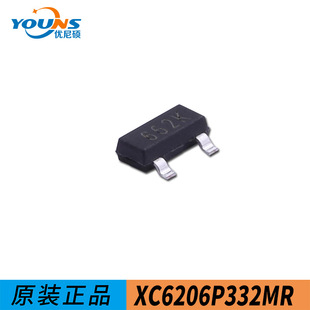 XC6206P332MR 3.3V silk screen 662K SOT-23 LDO low voltage dropout linear voltage regulator chip