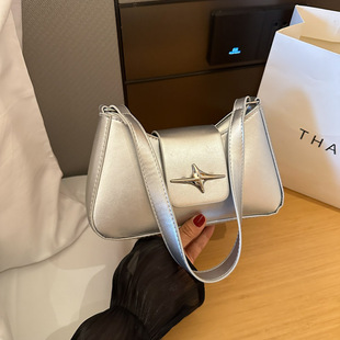 High-End Sexy Handbag Niche Armpit Bag for Women 2025 Summer New Commuter Bag Versatile Shoulder Crossbody Bag