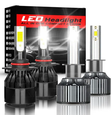 Ön faralar — Low Beam Modified Headlights - c6-black-9005-2-pieces-f3-3570-h1-2-pieces