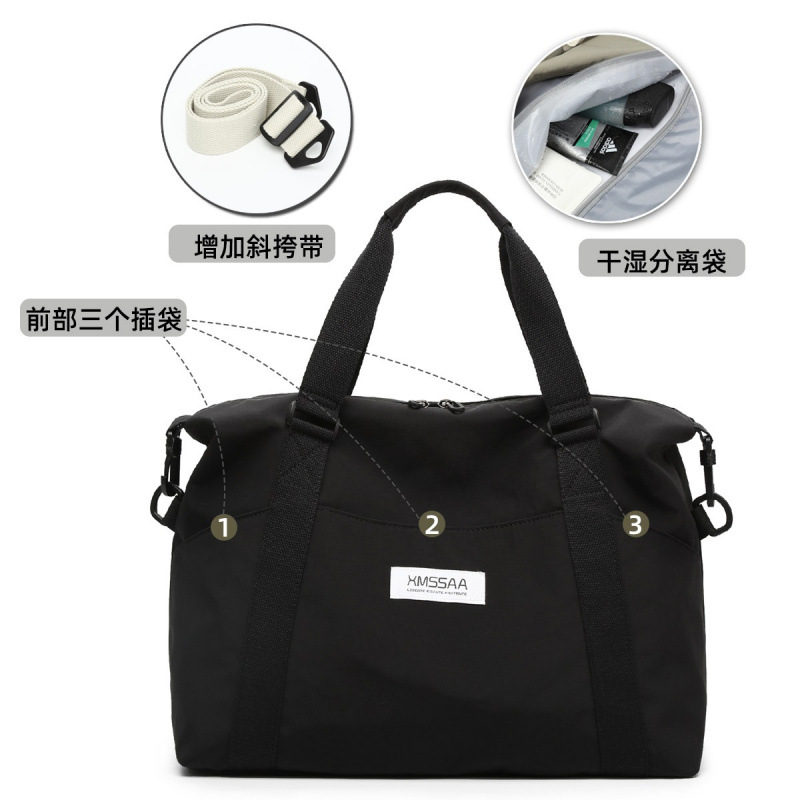 Bolsa de viaje de mujer bolsa de mano de gran capacidad bolsa de viaje bolsa de almacenamiento de ropa bolsa de embarque de hombre bolsa de espera corta distancia