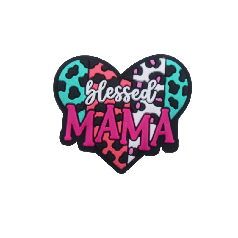 Productos creativos para bebés de bricolaje Dibujos animados Día de la madre MM joyería de silicona cadena de pezón molar dientes dientes accesorios de pulsera