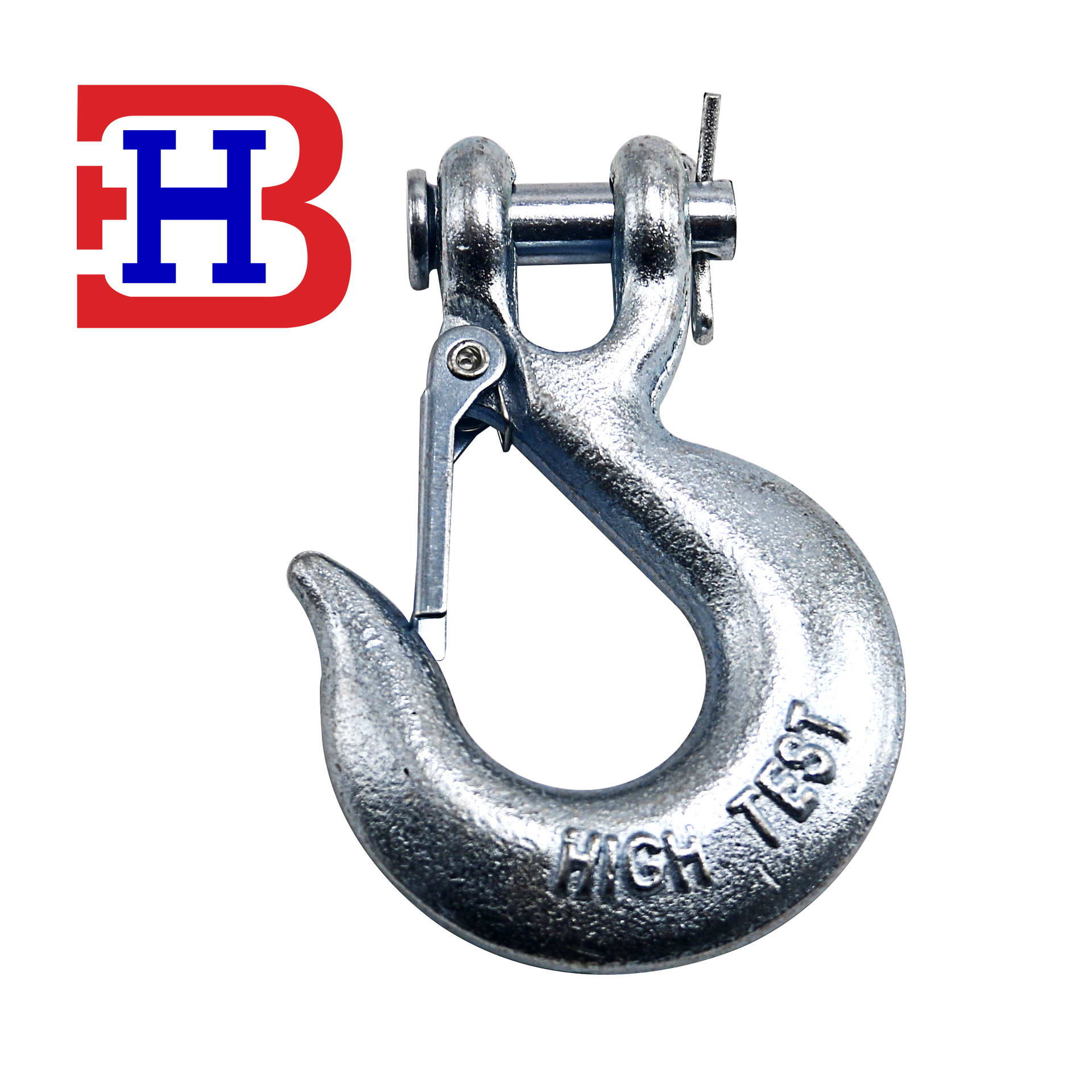 高强度美式模锻羊角滑钩合金钢G70级拖车钩青岛源头索具厂家供应