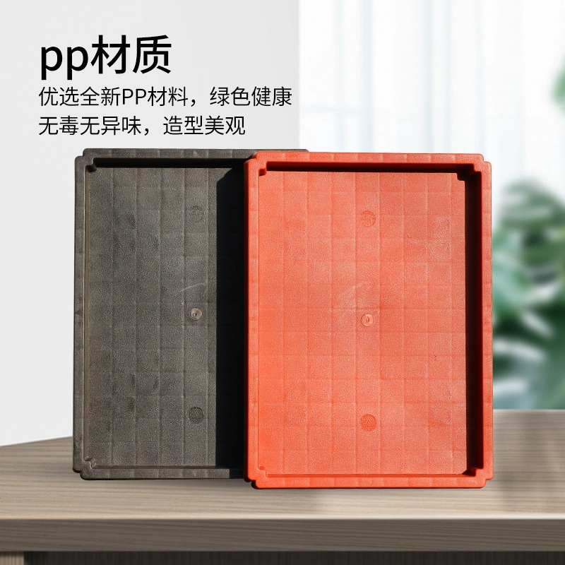 Смола матовая прямоугольная закаленная мобильная поддон утолщенная прочная поддон для воды