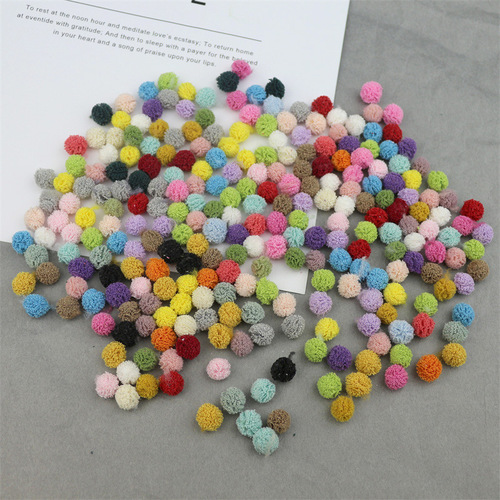 1cm elastic flower ball diy handmade jewelry accessories hair accessories clothing toy accessories mesh ball hair ball