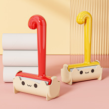 粘毛器滚筒长杆大号床上沾毛器粘纸神器滚刷地板头发滚轮可撕式纸