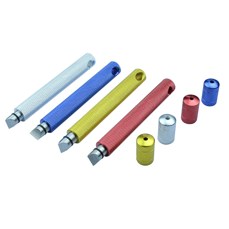 Cuchillo de limpieza de golf ranura de golf herramienta cepilladora surco pluma de limpieza de surcos dispositivo de limpieza pelota de golf Accesorios Suministros