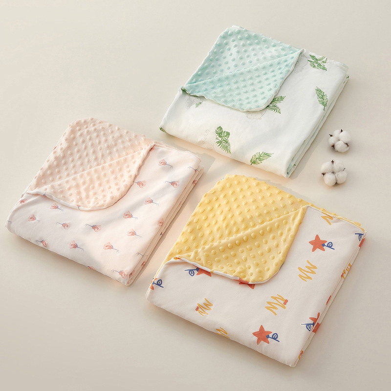 Doudou Blanket Newborn Baby Cover Blanket Baby Soothing Doudou Blanket Baby Quilt Four Seasons Children Doudou Quilt Air Conditioning Quilt