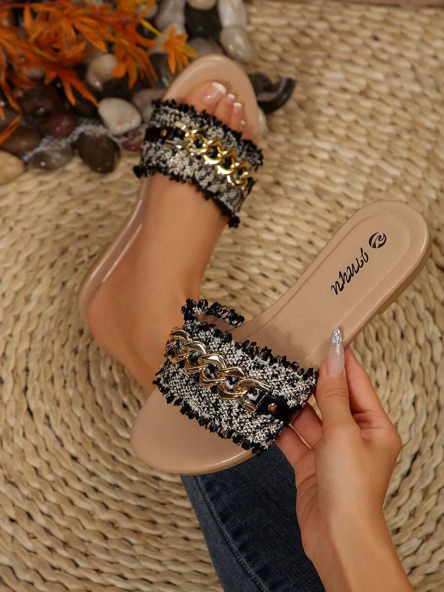 Zapatillas Planas para Mujer de Tejido de Punto Ligeras para Uso Diario