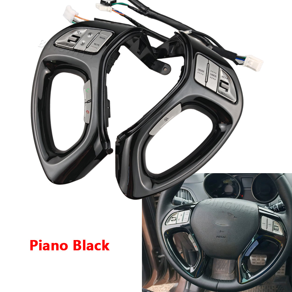 Suitable for Hyundai ix35 modified multi-function steering wheel buttons, ix35 cruise control button, Bluetooth phone
