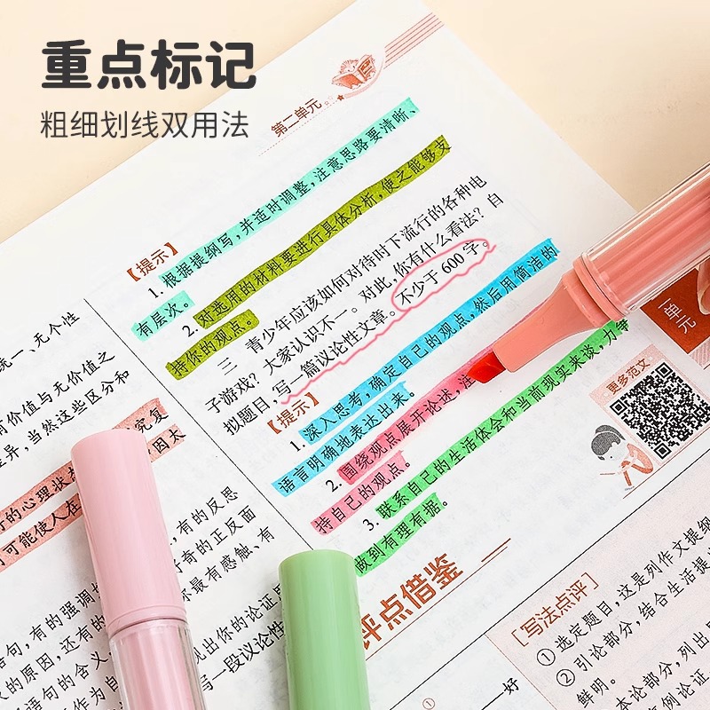 Blue fruit eye protection highlighter high appearance to take notes…