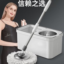 旋转拖把拖地双驱自动脱水拖布桶甩干新款一拖家用地拖净其他
