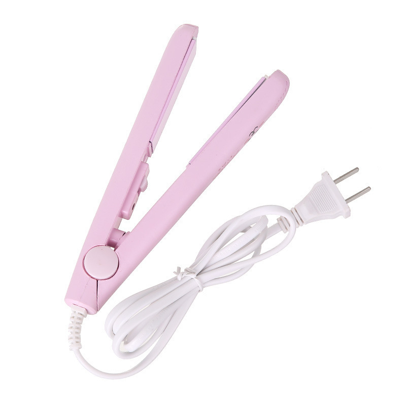 ミニヘアアイロンストレートとカーリング両用ヘアアイロンプラスチックボックス包装小型スプリントアイロンプレート学生寮メーカー直接供給|undefined