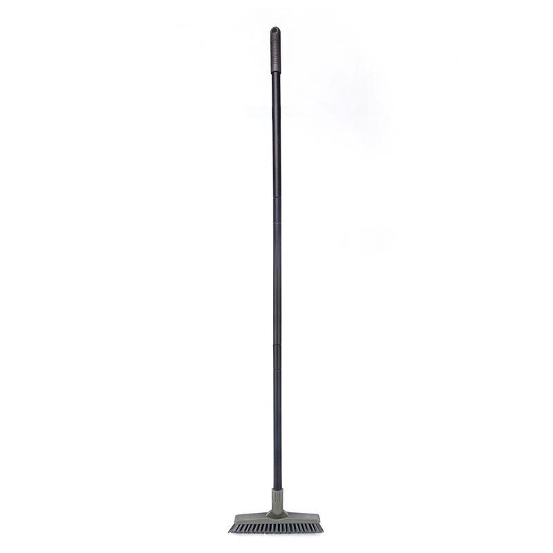 Factory Household Adjustable Long Handle Grout Cleaning Brush Three Section Pole Floor Tile Brush