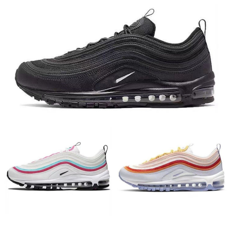 莆田Air Max 97 女鞋复古透气防滑耐磨气垫鞋男女休闲跑步鞋男鞋产品实拍图