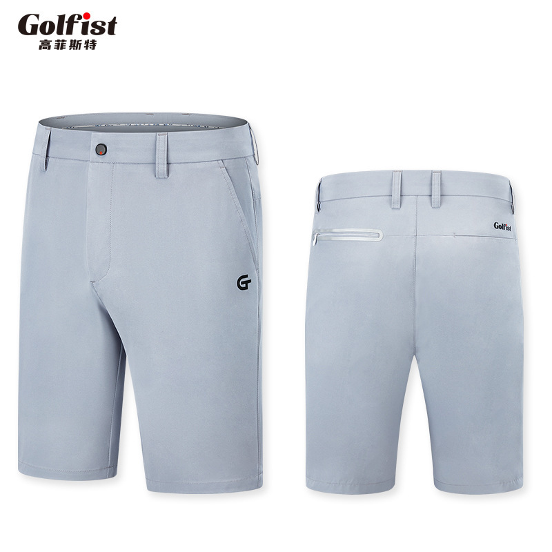 Summer New golf Shorts Men's Straight Leg Pants Breathable Slim Fit Pants Slimming Half Pants golf Ball Pants