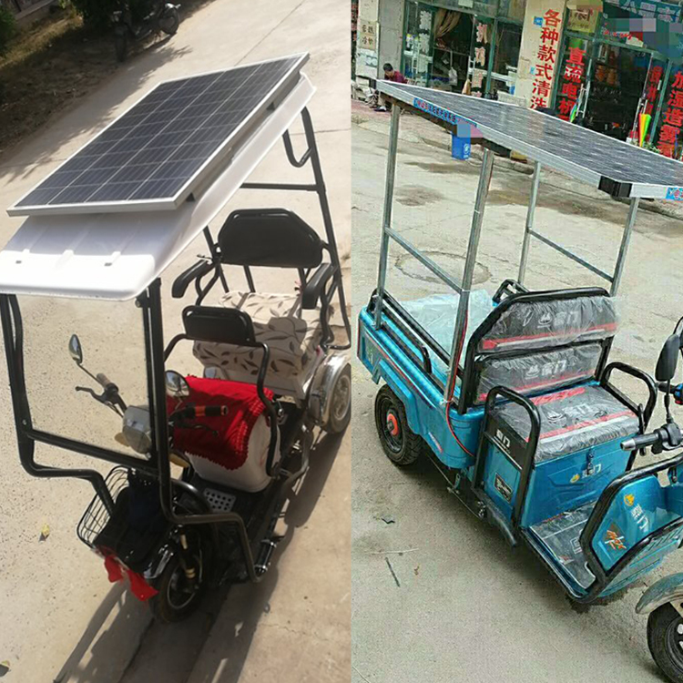 48V60V72V vehículo eléctrico de tres ruedas vehículo eléctrico de cuatro ruedas sistema de placa de carga de impulso de placa de generación de energía solar