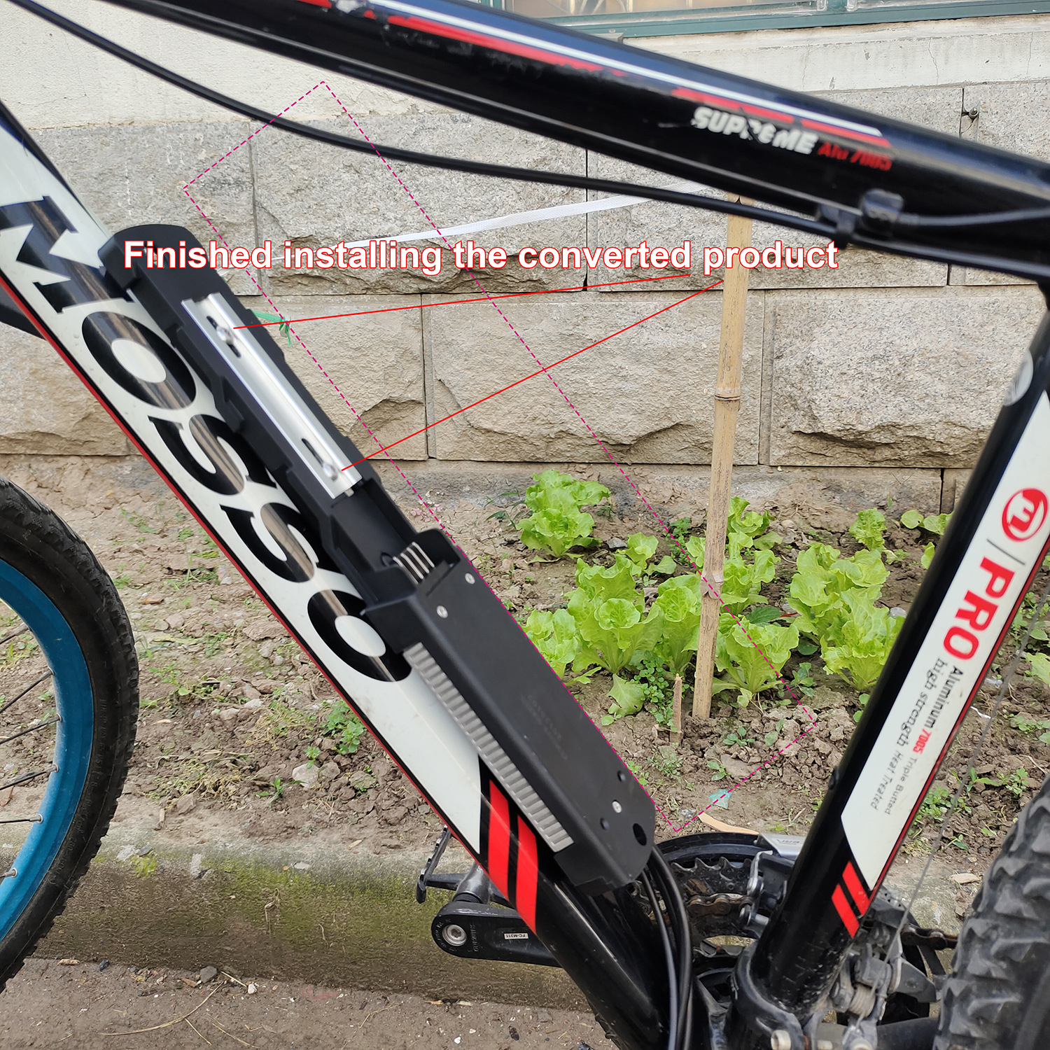 Electric Bicycle Lithium Battery Fixed Rail Sports Water Bottle Expansion Bracket with Hailong Parrot Tiger Shark