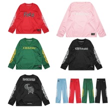 24跨境正确版克罗伈 Chrome Hearts 梵文时尚球服长袖T恤男女同款
