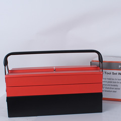 85 piece tool box set auto repair electrician hardware tool ratchet wrench set three layer folding tool box wholesale