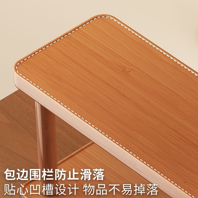免打孔桌面置物架家用客厅无线收纳架路由器放置架机顶盒储物托盘|undefined