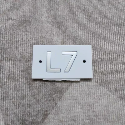 Car logo L6 Electroplated L9 Max Letter Logo - replacement-can-be-shipped-on-behalf-of-others-ideall7