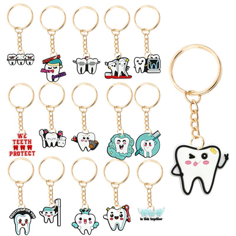 Creative Tooth Care DIY Accessories Cartoon Accessories Etsy Backpack Keychain