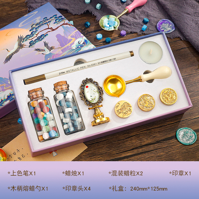 Tienda cultural y creativa Puzzle Astronaut Fire Paint Set Caja de regalo Juguetes prácticos para estudiantes de primaria y secundaria Regalo de cumpleaños creativo