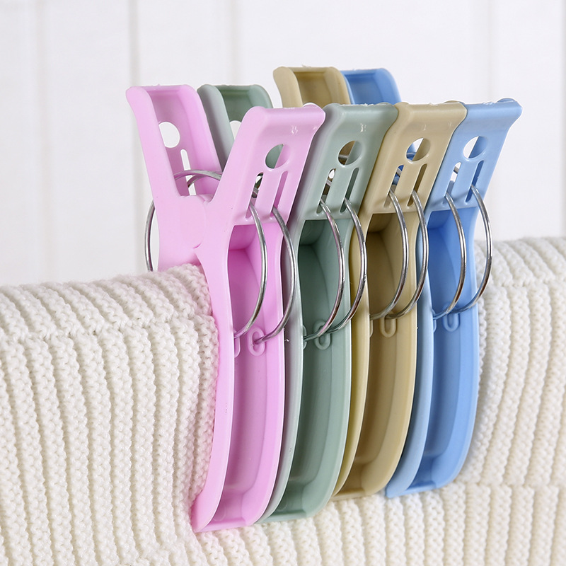 Sun quilt clip cotton quilt clip windproof large clip multi-functional clothes clip quilt drying clip large plastic clip holder