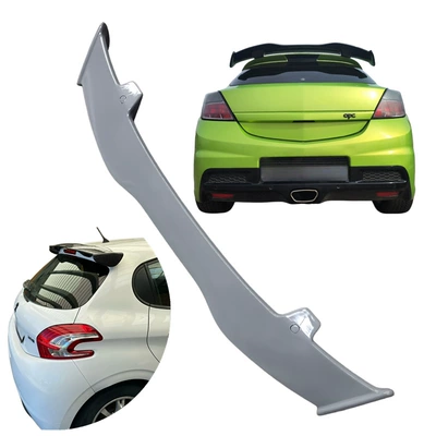 Suitable for Peugeot 206 207 208 Rear Wing Modification, Painted Decorative Sports-Style Rear Roof Spoiler