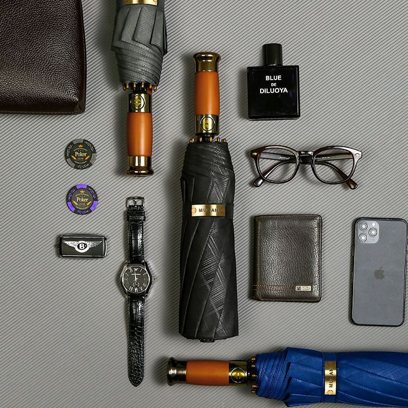 Log retro folding umbrella three folding umbrella automatic business umbrella ten bone umbrella gift advertising umbrella printing logo Log retro folding umbrella three folding umbrella automatic business umbrella ten bone umbrella gift advertising umbrella printing logo
