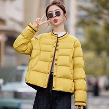 时尚巨好看的轻薄羽绒服女短款2025冬季显瘦洋气妈妈冬装外套潮