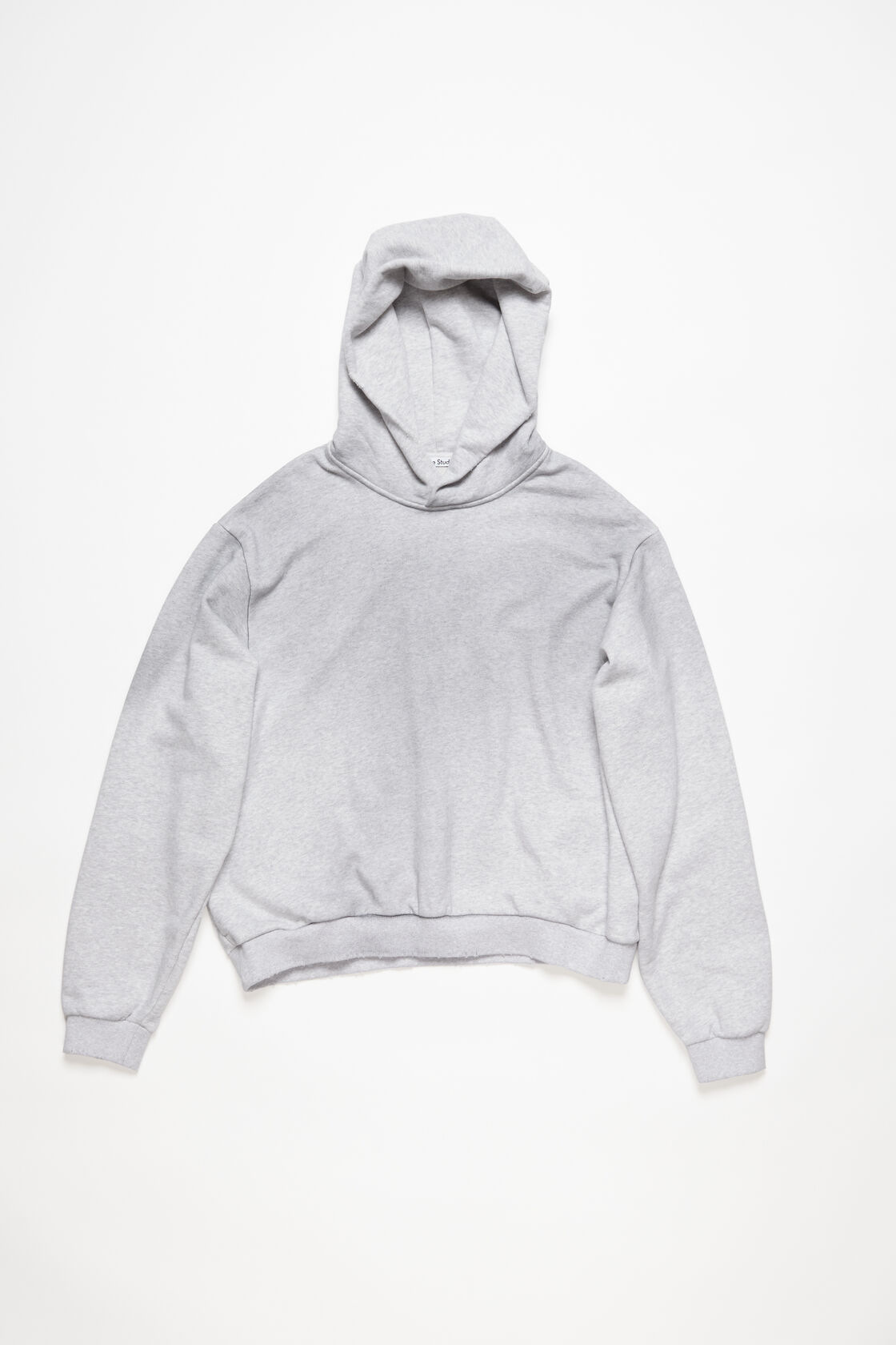 Acne Studios Hoodie 1996 Letter Print Grey