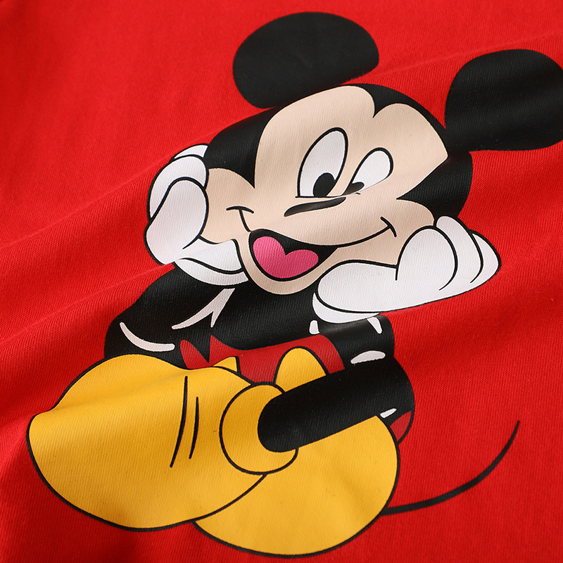 JOJO BEBE marca europea y americana ropa para niños verano nueva camiseta para niños algodón dibujos animados niños cuello redondo manga corta Camiseta para niños