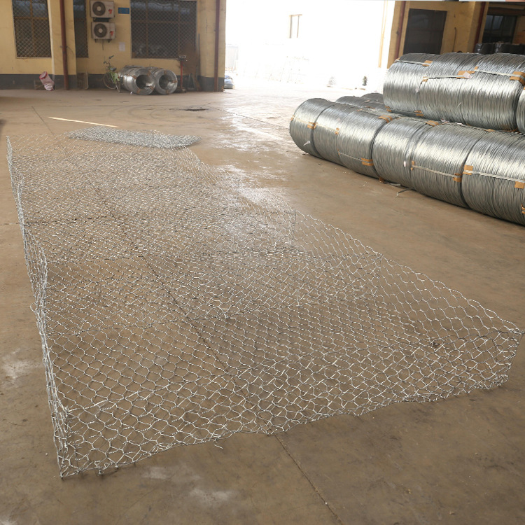 包塑石笼格滨网生态绿滨垫 铅丝石笼堤坝防洪拦石网河道防护网