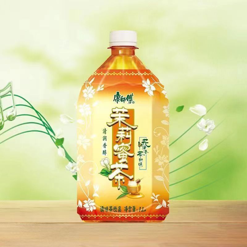 康师傅茶饮料冰红茶绿茶茉莉蜜茶1L装6瓶饮品整箱囤货茶饮料-阿里巴巴