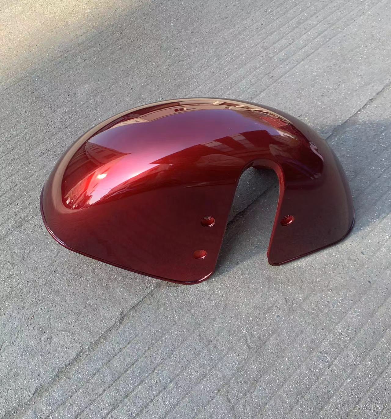 Electric car front fender plastic electric tricycle elderly car accessories cool recreational vehicle mud tile