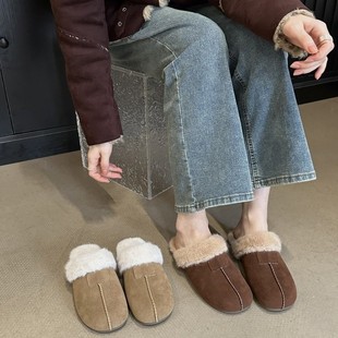 �����º������5CMС����ëë��ЬŮ�ﶬ���⴩��ůһ����ë��Ь