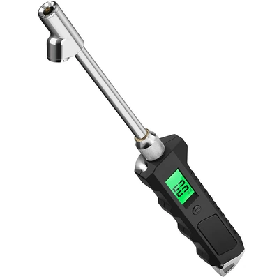 Direct selling hot precision measuring heavy truck car tire tire pressure gauge l LCD luminous display double-headed digital display tire (Air pressure gauge/tire pressure gauge)