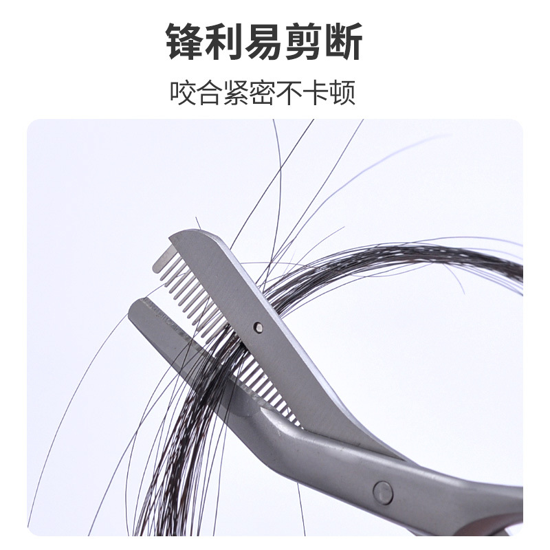 Alemán ceja peine tijeras novato ceja anti-arañazos cejas tijeras con peine acero inoxidable metal ceja tijeras herramientas de belleza en stock al por mayor