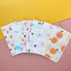 Handkerchief, 100% Cotton Baby Face Towel, Small Square Handkerchief for Kindergarten, Cotton Gauze Handkerchief, Drool Cloth