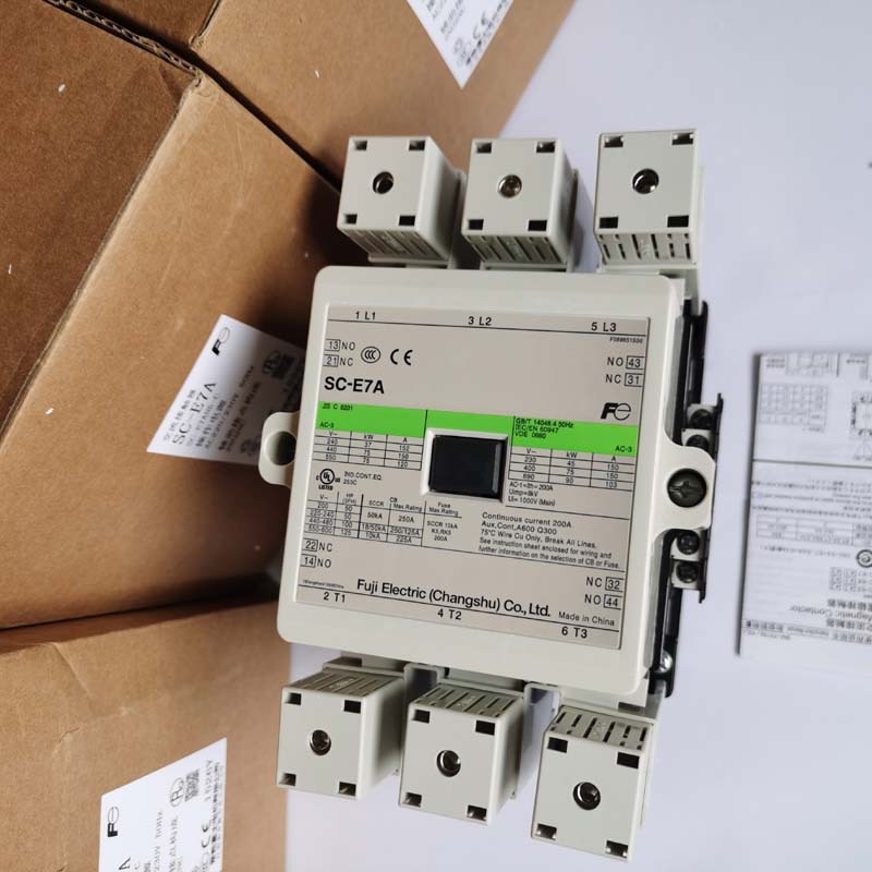 全新原装常熟富士交流接触器SC-E7A AC220V/230V50Hz SC-E7AN5-C
