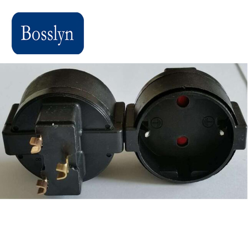 工业直营  IP44欧标接线电源插座  家用 欧式机柜插座 CE认证