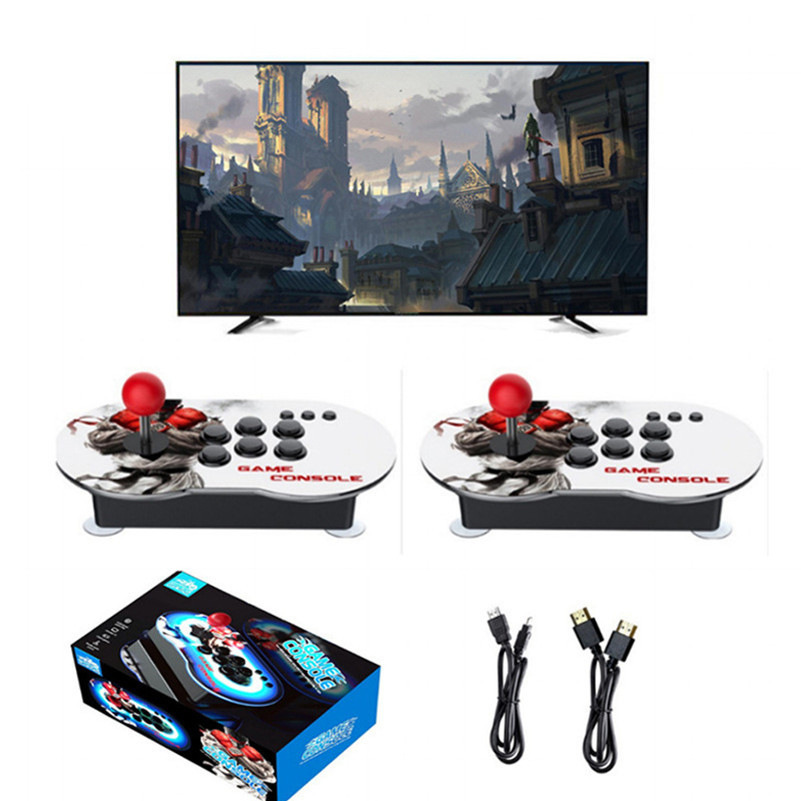 Cross-Border New Product M9 Home Moonlight Treasure Box Game Console 4K Tv Game Console Open Source Two-Person Remote Control Arcade Machine