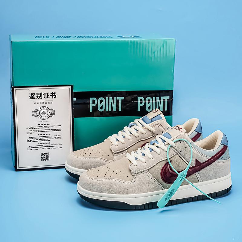 Cross-Border 2025 Men's Youth Four-Season New Ready-Made Trendy Versatile Sports Sneakers Student Outdoor Sports Sneakers
