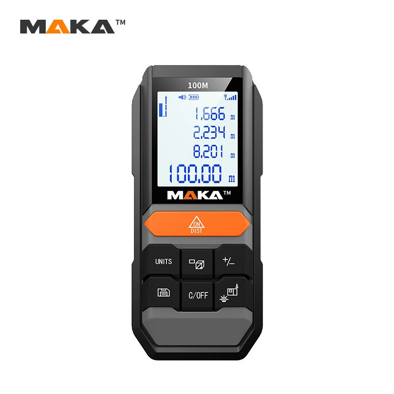Прямая поставка с фабрики, ручной лазерный дальномер 40/60/ 100m высокоточный лазерный дальномер