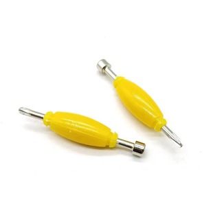 Finger Skateboard Screwdriver Multi-function Finger Skateboard Yellow Hexagon Mini Dual-purpose Double Head Screwdriver Cross