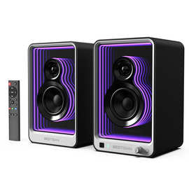 监听音箱蓝牙电脑音响HIFI级电视音响超炫灯光