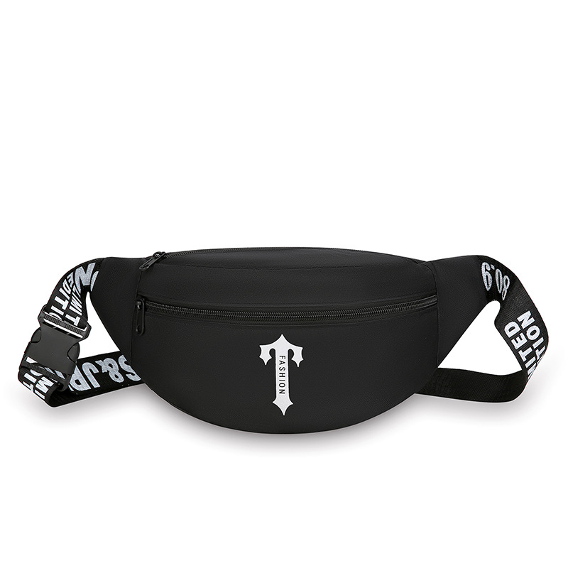 Bolso de cintura deportivo de moda, nuevo bolso de pecho casual, bolso de pecho de gran capacidad para hombres y mujeres, bolso de fitness ligero