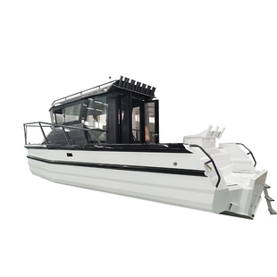 Spot Qingdao Aluminum Alloy Fishing Boat Privatization Different Size Fishing Boat Small Yacht Private Speedboat Aluminum Boat